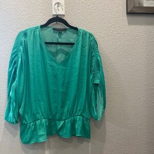 Womens mint green blouse